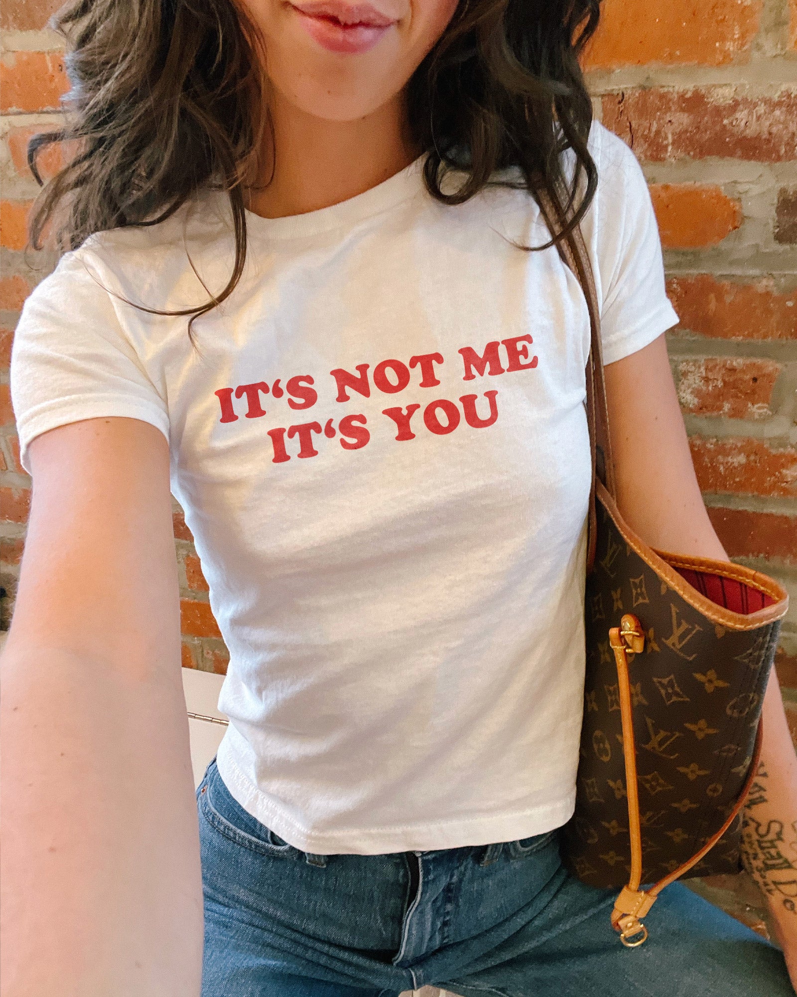 It's Not Me It's You Baby Tee
