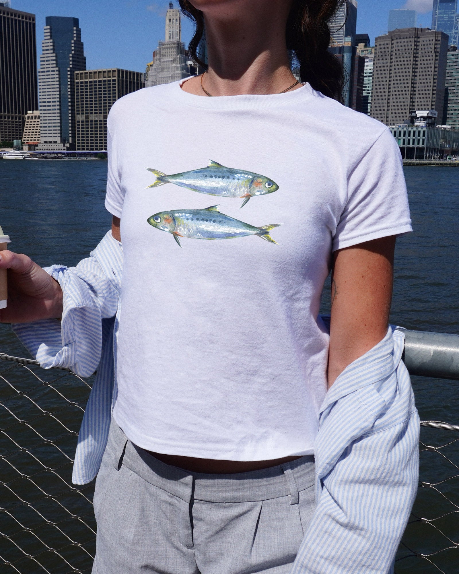 Sardines Baby Tee
