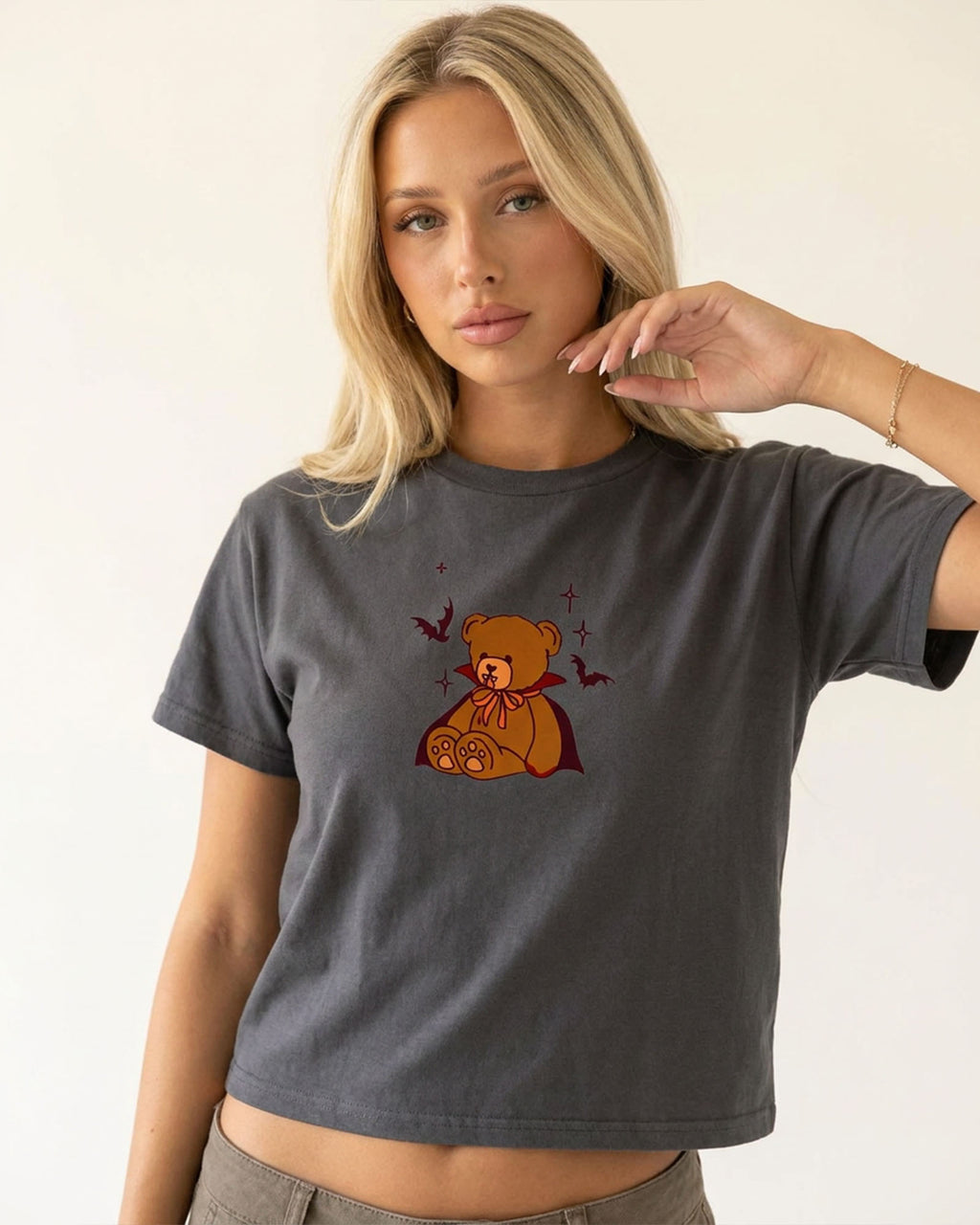Vampire Bear Baby Tee