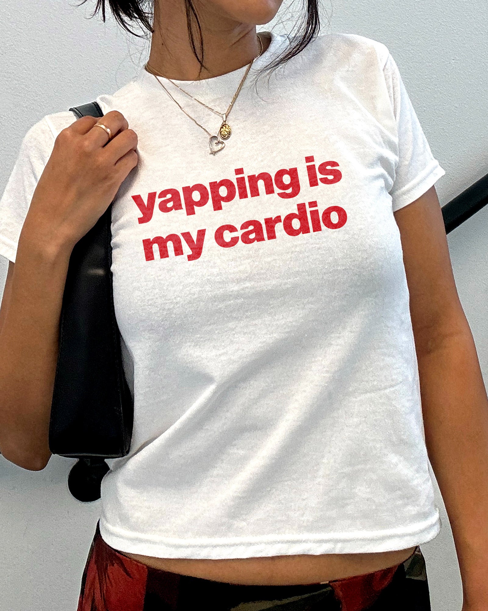 Yapping Is My Cardio Baby Tee